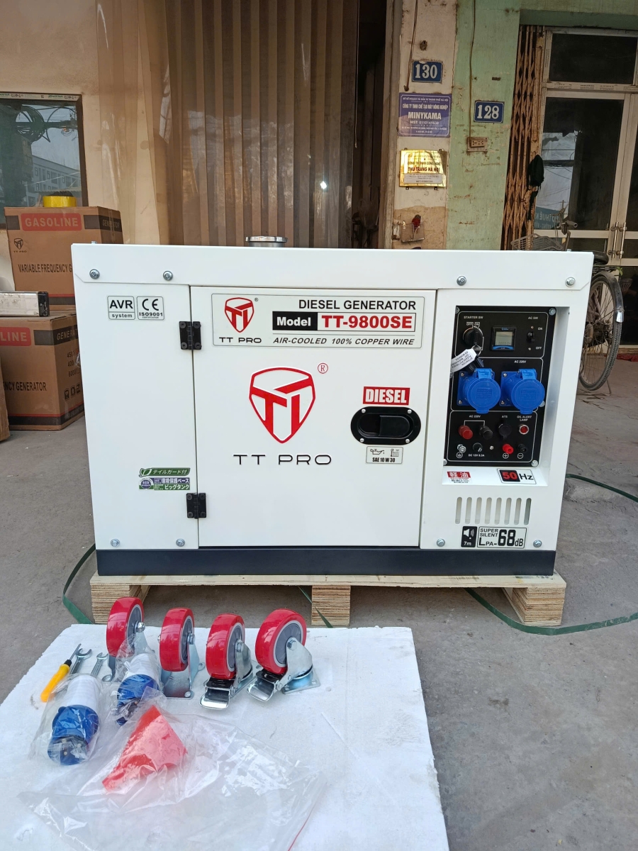 Máy Phát Điện Chạy ầu TT9800SE 8KW  Chống Ồn