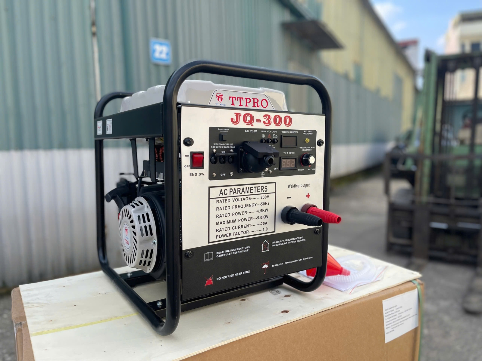 Máy Phát Hàn Chạy Xăng 5Kw TTPRO JQ-300